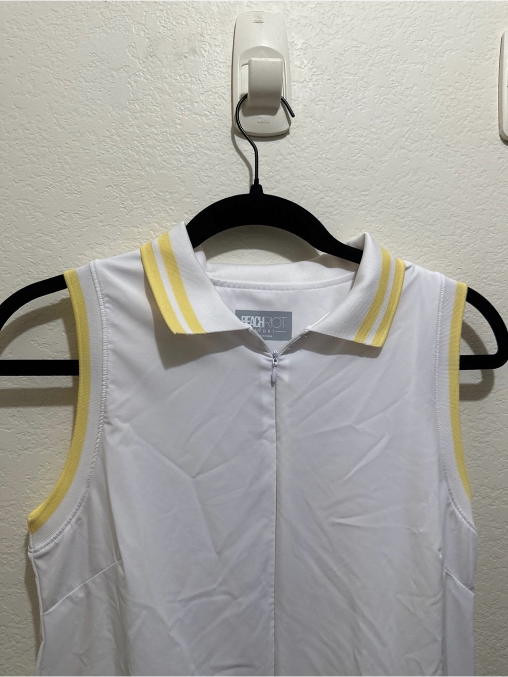 Beach Riot Bria Pleated Zip Front Minidress XS NWOT - Picture 3 of 4